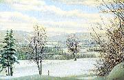 Prentice, Levi Wells Near Lake Placid, Andirondack Mountains, New York oil painting artist